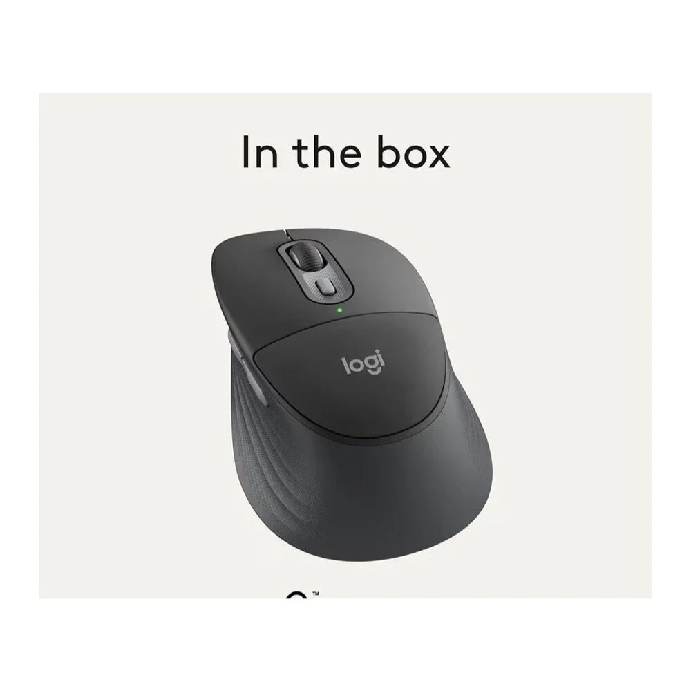 Logitech Signature M550 L Full Size Wireless Mouse Bluetooth - Graphite